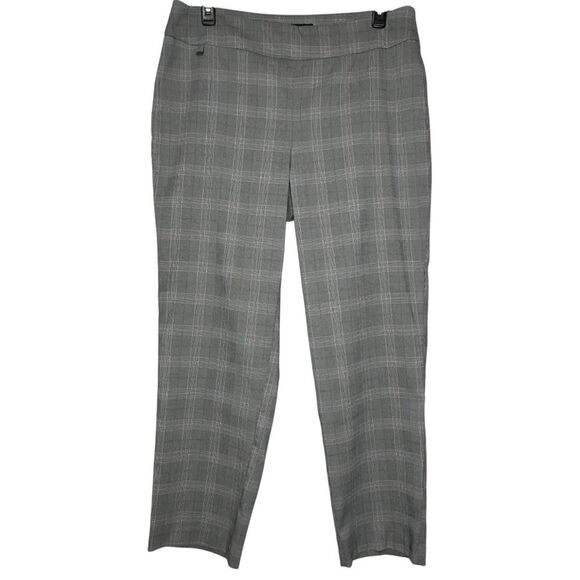 Counterparts Gray Plaid Pull-On Dress Pants - Size 18W - Picture 1 of 7